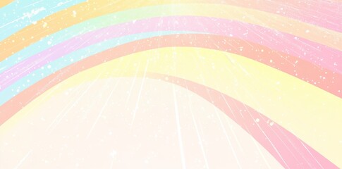 Rainbow gradient background with rays of light