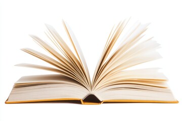 Fototapeta premium Open book pages turning 