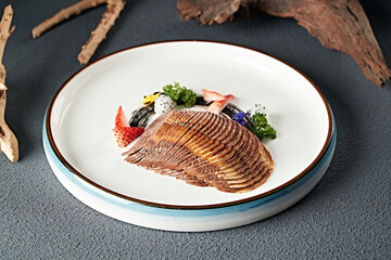 Sliced beef shank with soy sauce