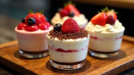 yogurt with strawberry