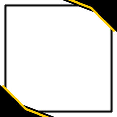 Wave Shape Certificate Border Corner