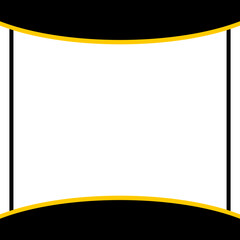 Wave Shape Certificate Border Corner