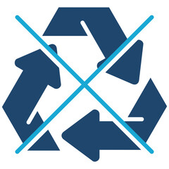 Non Recylable Icon