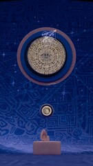 Tribal Patterned FigurineS with Mother's Day Motif