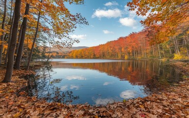 autumn in the forest