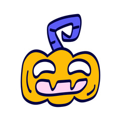 Pumpkin Halloween Illustration