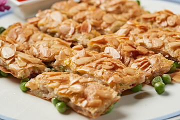 Pan-Fried Shrimp Almond Cookies