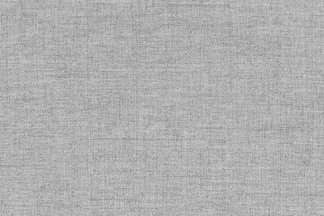 Light grey linen fabric texture background, seamless pattern of natural textile.