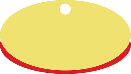 Yellow Red Note Paper