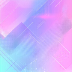 Pastel colored background - geometric shapes