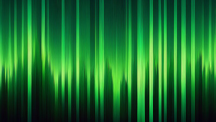 A dynamic abstract background featuring smooth, vertical stripes in varying shades of green, creating a sense of movement and energy.