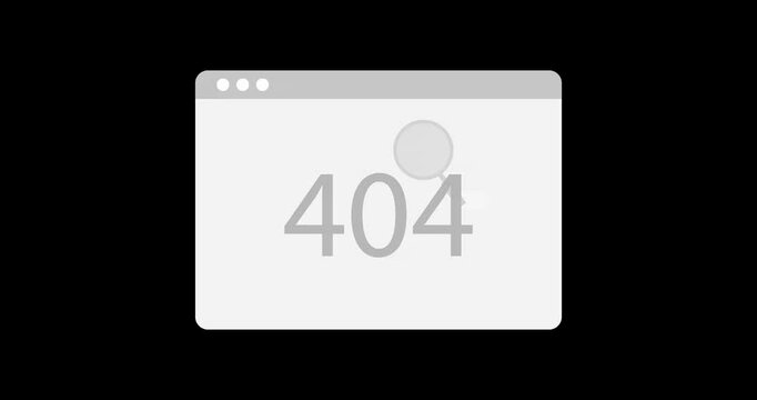 Website page online searching 404 not found