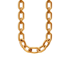 Obraz premium Gold Chain Necklace