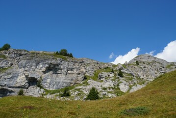 Scenery of Cabane-des-Violettes - Crans-Montana, Switzerland	