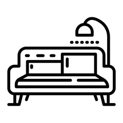 Daybed Vector Icon
