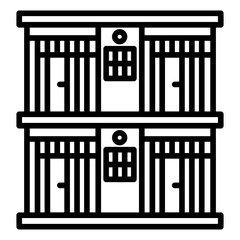 Cell Block Vector Icon