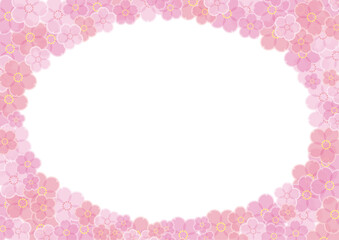 桜のフレーム01