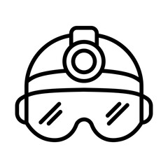 Safety Goggles Vector Icon