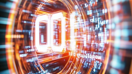 Countdown Clock 3D Rendering for Big Kickoff Event Excitement