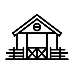 Stable Vector Icon