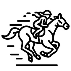 Horse Racing Icon