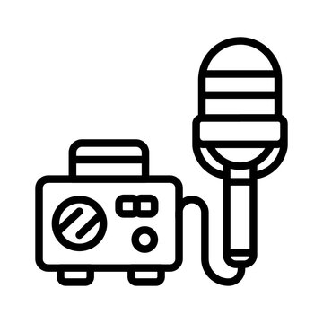 Karaoke Machine Icon