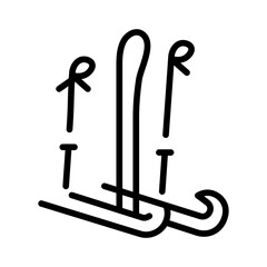 Skis Icon