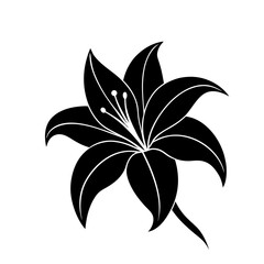 Lili Flower Silhouette