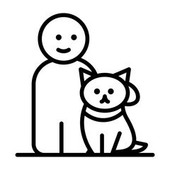 Emotional Support Animal Icon