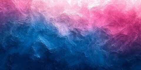 Fototapeta premium Abstract Gradient Flow with Blue and Pink with a Grainy Texture, Generative AI