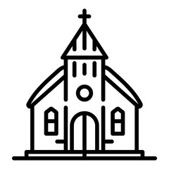 Medieval Church Icon