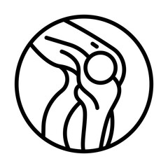 Knee Folds Icon
