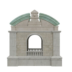 Fototapeta premium Colonial building