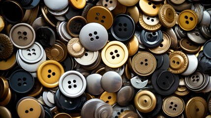 accessories metal buttons