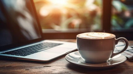 steam morning coffee computer