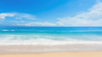 Fototapeta premium waves medium blue background