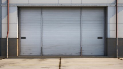 Fototapeta premium windows industrial garage door