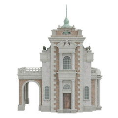 Obraz premium Colonial Building