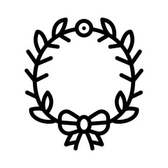 Holiday Wreath Icon