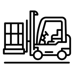 Cross Docking Vector Icon