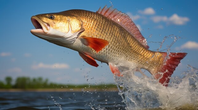 agility red drum fish
