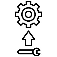 Equipment Upgrade Vector Icon