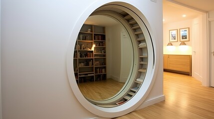 Fototapeta premium disguise hidden door
