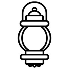 Lantern Toy Vector Icon