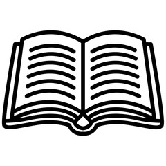 Pop Up Book Vector Icon