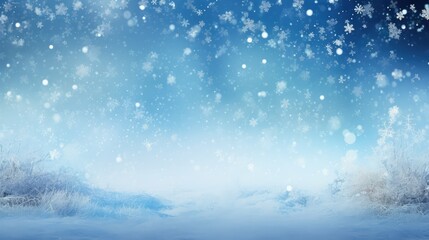 Naklejka premium serene blue background holiday