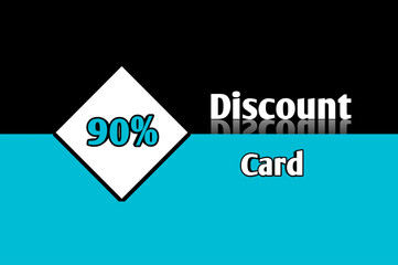 90% discount card, 90% discount voucher discount shopping voucher card 