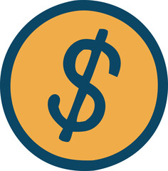 dollar sign vector