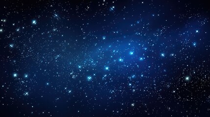 twinkling blue sparkles