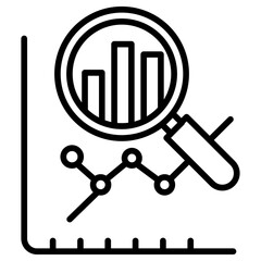 Obraz premium Descriptive Analytics Vector Icon